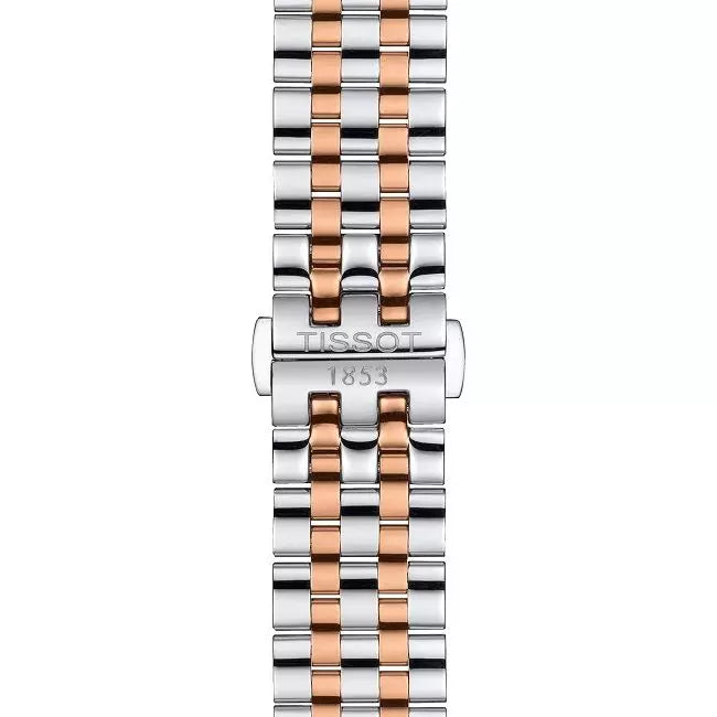 Tissot Carson Premium Chronograph White Dial Two Tone Steel Strap Watch For Men - T122.417.22.011.00 Buy Now By Tissot