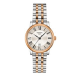 Tissot Carson Premium Lady Silver Dial Two Tone Steel Strap Watch For Women - T122.210.22.033.01 Buy Now By Tissot