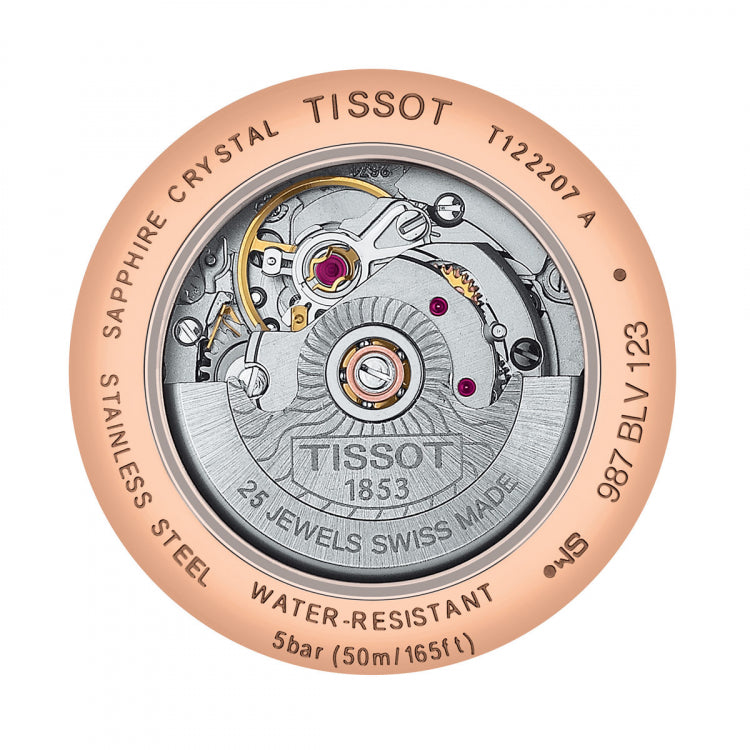 Tissot T Classic Carson Premium White Dial Brown Leather Strap Watch for Women - T122.207.36.033.00 Buy Now By Tissot