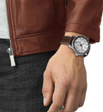 Tissot Supersport Chrono Silver Dial Brown Leather Strap Watch for Men - T125.617.16.031.00 Buy Now By Tissot