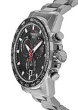 Tissot Supersport Chrono Black Dial Silver Steel Strap Watch For Men - T125.617.11.051.00 Buy Now By Tissot