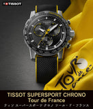 Tissot T Sport Supersport Chrono Tour De France Black Dial Black Nylon Strap Watch for Men - T125.617.17.051.00 Buy Now By Tissot