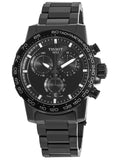 Tissot Supersport Chrono Black Dial Black Steel Strap Watch For Men - T125.617.33.051.00 Buy Now By Tissot