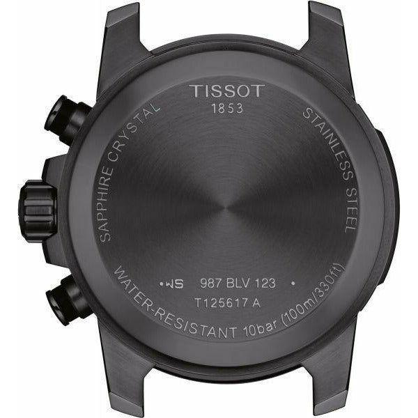 Tissot Supersport Chrono Black Dial Beige Nylon Strap Watch For Men - T125.617.37.051.01 Buy Now By Tissot