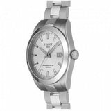 Tissot Gentleman Powermatic 80 Silicium Silver Dial Silver Steel Strap Watch For Men - T127.407.11.031.00 Buy Now By Tissot