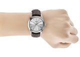 Tissot Gentlemen Silver Dial Brown Leather Strap Watch for Men - T127.410.16.031.01 Buy Now By Tissot
