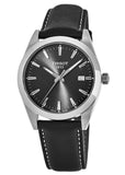 Tissot Gentleman Black Dial Black Leather Strap Watch For Men - T127.410.16.051.00 Buy Now By Tissot
