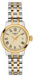 Tissot Classic Dream Lady Gold Dial Two Tone Steel Strap Watch For Women - T129.210.22.263.00 Buy Now By Tissot