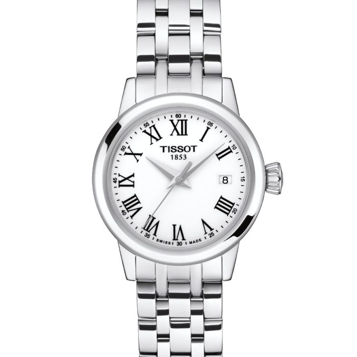 Tissot T Classic Dream White Dial Silver Steel Strap Watch For Men - T033.210.11.013.00 Buy Now By Tissot
