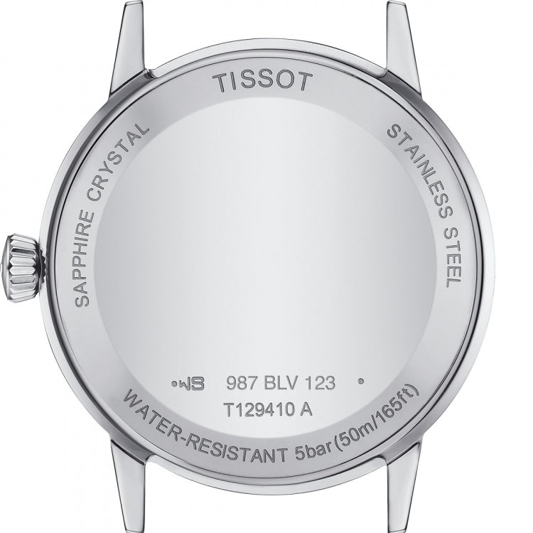 Tissot Classic Dream Black Dial Silver Steel Strap Watch For Men - T129.410.11.053.00 Buy Now By Tissot