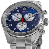 Tissot PRS 516 Chronograph Blue Dial Blue Steel Strap Watch for Men - T131.617.11.042.00 Buy Now By Tissot