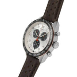 Tissot T Sport PRS 516 Chronograph Silver Dial Brown Leather Strap Watch for Men - T131.617.16.032.00 Buy Now By Tissot
