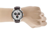 Tissot T Sport PRS 516 Chronograph Silver Dial Brown Leather Strap Watch for Men - T131.617.16.032.00 Buy Now By Tissot