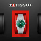 Tissot PRX Green Dial Silver Steel Strap Watch for Women - T137.210.11.081.00 Buy Now By Tissot