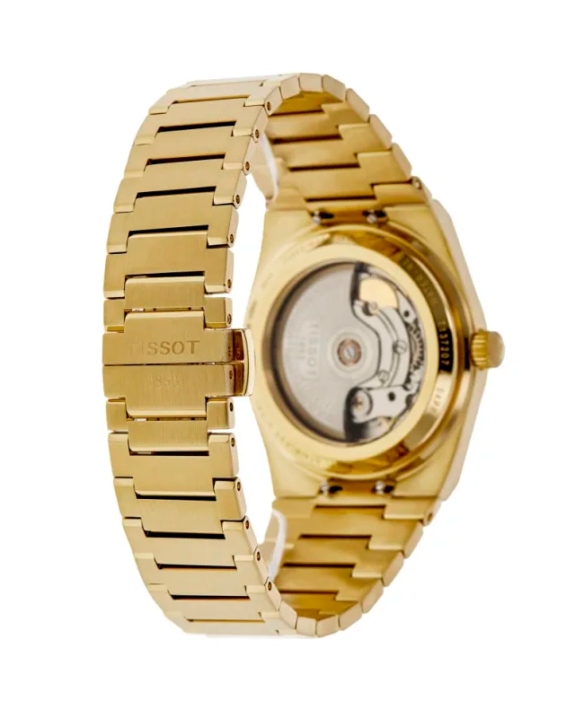 Tissot PRX Powermatic 80 Gold Dial Gold Steel Strap Watch for Men - T137.207.33.021.00 Buy Now By Tissot