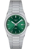 Tissot PRX Green Dial Silver Steel Strap Unisex Watch - T137.210.11.091.00 Buy Now By Tissot