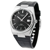 Tissot PRX Powermatic 80 Black Dial Black Leather Strap Watch for Men - T137.407.16.051.00 Buy Now By Tissot