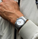 Tissot PRX Quartz Silver Dial Silver Steel Strap Watch for Men - T137.410.11.031.00 Buy Now By Tissot