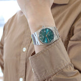 Tissot PRX Green Dial Silver Steel Strap Watch For Men - T137.410.11.091.00 Buy Now By Tissot