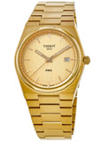 Tissot PRX Champagne Yellow Gold Dial Gold Steel Strap Watch for Men - T137.410.33.021.00 Buy Now By Tissot