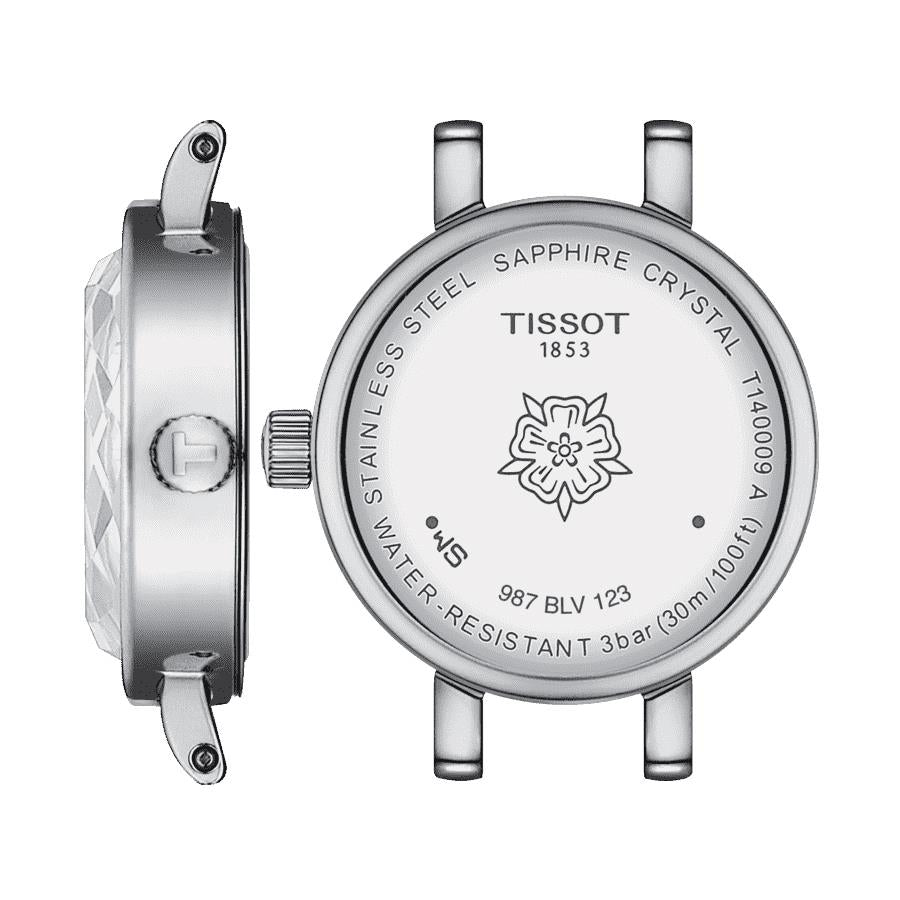 Tissot Lovely Round Mother of Pearl Dial Red Leather Strap Watch for Women - T140.009.16.111.00 Buy Now By Tissot