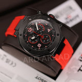 Tissot T Race Chronograph Black Dial Red Rubber Strap Watch For Men - T141.417.37.057.01 Buy Now By Tissot