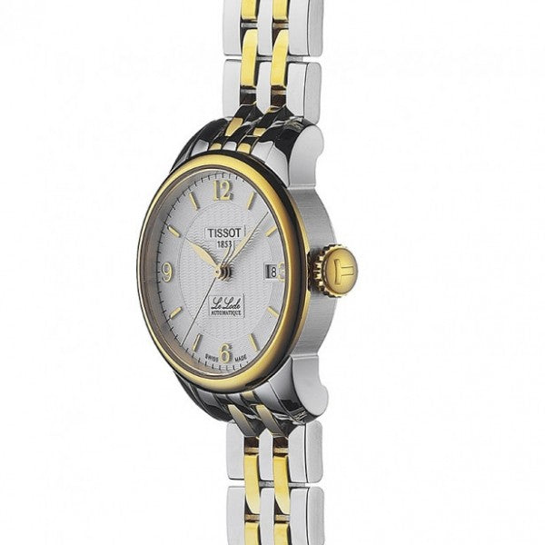 Tissot Le Locle Automatic Small Lady White Dial Two Tone Steel Strap Watch For Women - T41.2.183.34 Buy Now By Tissot