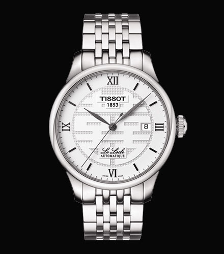 Tissot Le Locle Double Happiness Automatic Silver Dial Silver Steel Strap Watch For Men - T41.1.833.50 Buy Now By Tissot