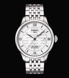 Tissot Le Locle Double Happiness Automatic Silver Dial Silver Steel Strap Watch For Men - T41.1.833.50 Buy Now By Tissot