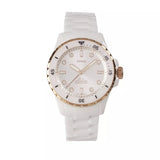 Fossil FB-01 Analog White Dial White Ceramic Strap Watch for Women - CE1107 Buy Now By Fossil