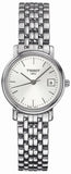 Tissot T Classic Desire White Dial Silver Steel Strap Watch for Women - T52.1.281.31 Buy Now By Tissot