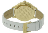 Swarovski Octea Nova Quartz White Dial White Leather Strap Watch for Women - 5295337 Buy Now By Swarovski