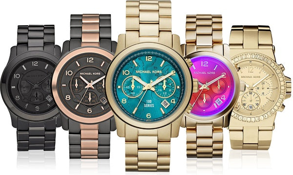 Michael Kors Runway Chronograph Grey Dial Two Tone Steel Strap Unisex Watch - MK8189 Buy Now By Michael Kors