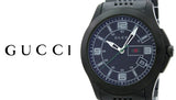 Gucci G Timeless Black Dial Black Steel Strap Watch For Men - YA126202 Buy Now By Gucci