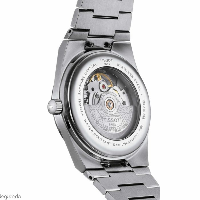 Tissot PRX Powermatic 80 Light Green Dial Silver Steel Strap Watch for Men - T137.207.11.091.01 Buy Now By Tissot