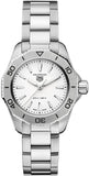 Tag Heuer Aquaracer Professional 200 Quartz Mother of Pearl Dial Silver Steel Strap Watch for Women - WBP1418.BA0622 Buy Now By Tag Heuer