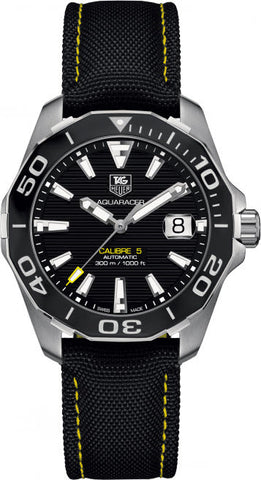 Tag Heuer Aquaracer Black Dial Watch for Men - WAY211A.FC6362 Buy Now By Tag Heuer