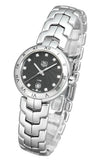 Tag Heuer Link Quartz Diamonds Black Dial Silver Steel Strap Watch for Women - WAT1410.BA0954 Buy Now By Tag Heuer