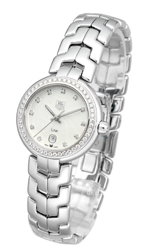 Tag Heuer Link Diamonds Silver Dial Silver Steel Strap Watch for Women - WAT1414.BA0954 Buy Now By Tag Heuer