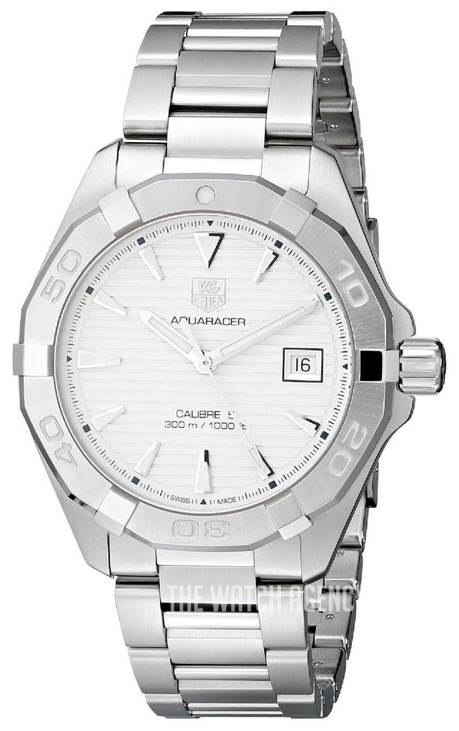 Tag Heuer Aquaracer White Dial Watch for Men - WAY2111.BA0928 Buy Now By Tag Heuer