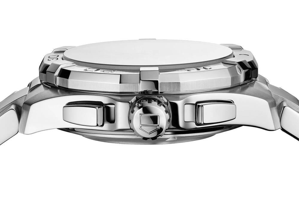 Tag Heuer Aquaracer Automatic Chronograph Black Dial Silver Steel Strap Watch for Men - CAY2110.BA0927 Buy Now By Tag Heuer