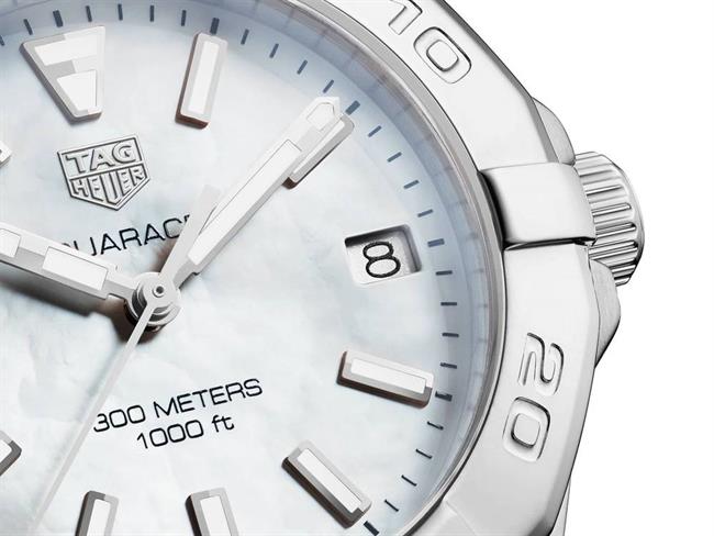 Tag Heuer Aquaracer White Mother of Pearl Dial Watch for Women - WBD1311.BA0740 Buy Now By Tag Heuer