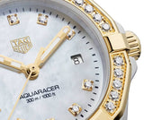 Tag Heuer Aquaracer Diamonds Mother of Pearl Dial Two Tone Steel Strap Watch for Women - WBD1323.BB0320 Buy Now By Tag Heuer