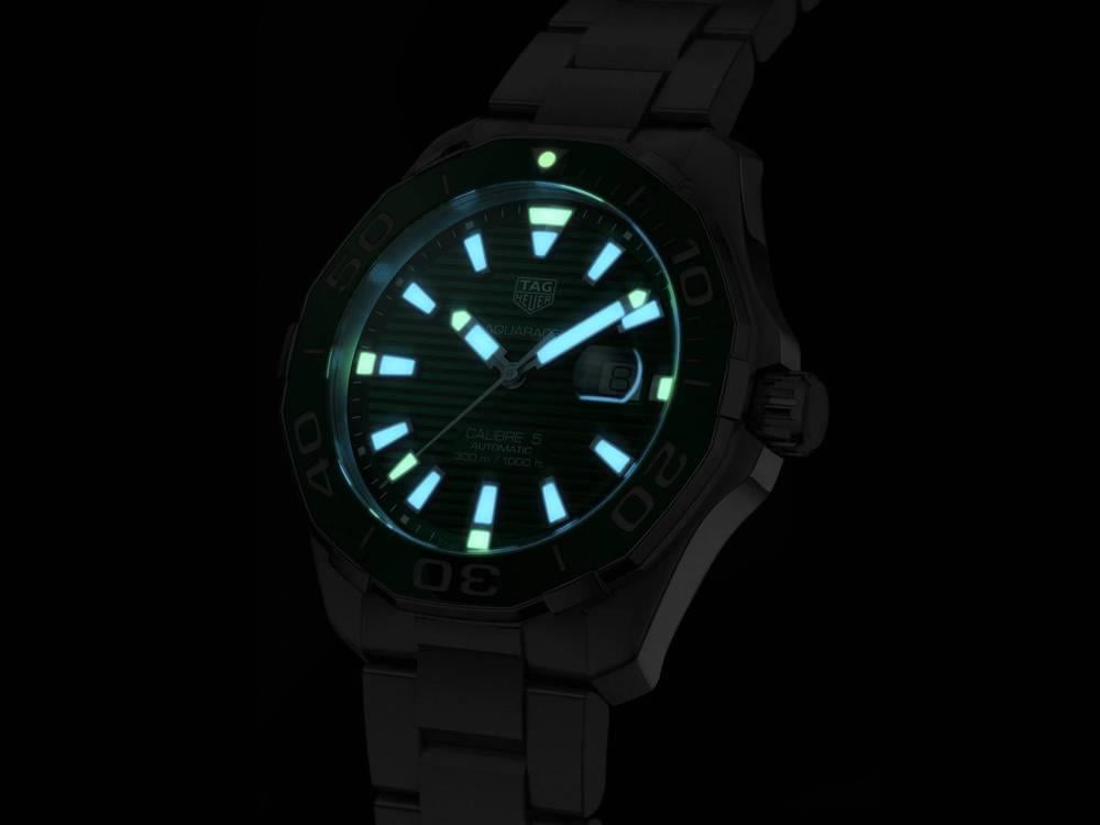 Tag Heuer Aquaracer Green Dial Watch for Men - WAY201S.BA0927