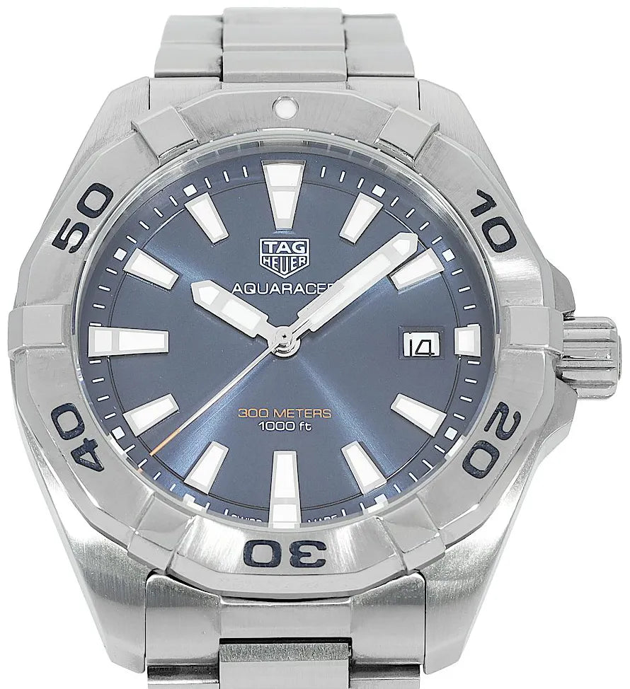 Tag Heuer Aquaracer Automatic Blue Dial Silver Steel Strap Watch for Men - WBD2112.BA0928 Buy Now By Tag Heuer