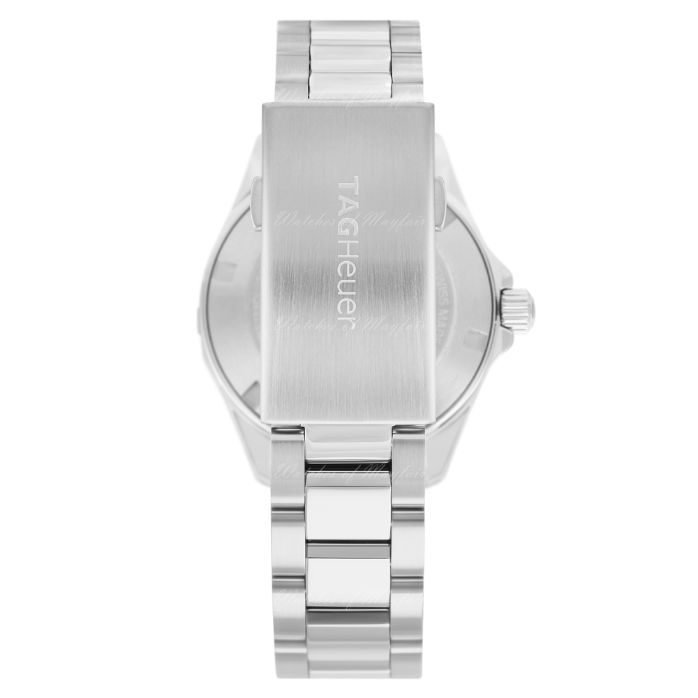 Tag Heuer Aquaracer White Mother of Pearl Dial Silver Steel Strap Watch for Women - WBD1311.BA0740 Buy Now By Tag Heuer