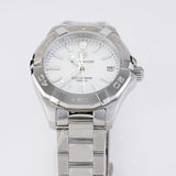 Tag Heuer Aquaracer Mother of Pearl Dial Silver Steel Strap Watch for Women - WBD131A.BA0748 Buy Now By Tag Heuer