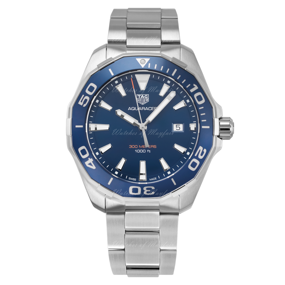 Tag Heuer Aquaracer Blue Dial Watch for Men - WAY101C.BA0746 Buy Now By Tag Heuer
