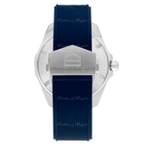 Tag Heuer Aquaracer Calibre 5 Automatic Blue Dial Blue Rubber Strap Watch for Men - WAY201B.FT6150 Buy Now By Tag Heuer