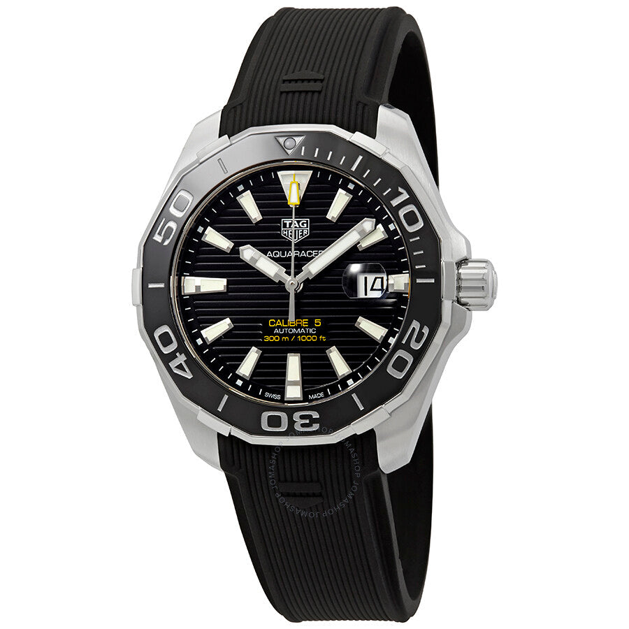 Tag Heuer Aquaracer Black Dial Watch for Men - WAY201A.FT6142 Buy Now By Tag Heuer
